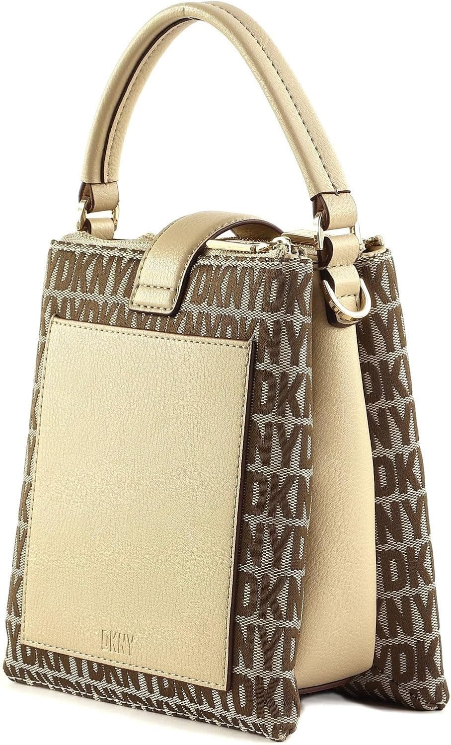 Dam DKNY Feven Crossbody, Chino / ljus khaki Väskor Dam Naty Shop