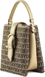 Dam DKNY Feven Crossbody, Chino / ljus khaki Väskor Dam Naty Shop