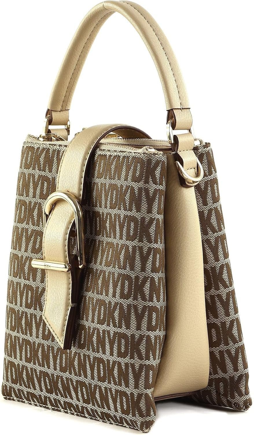 Dam DKNY Feven Crossbody, Chino / ljus khaki Väskor Dam Naty Shop