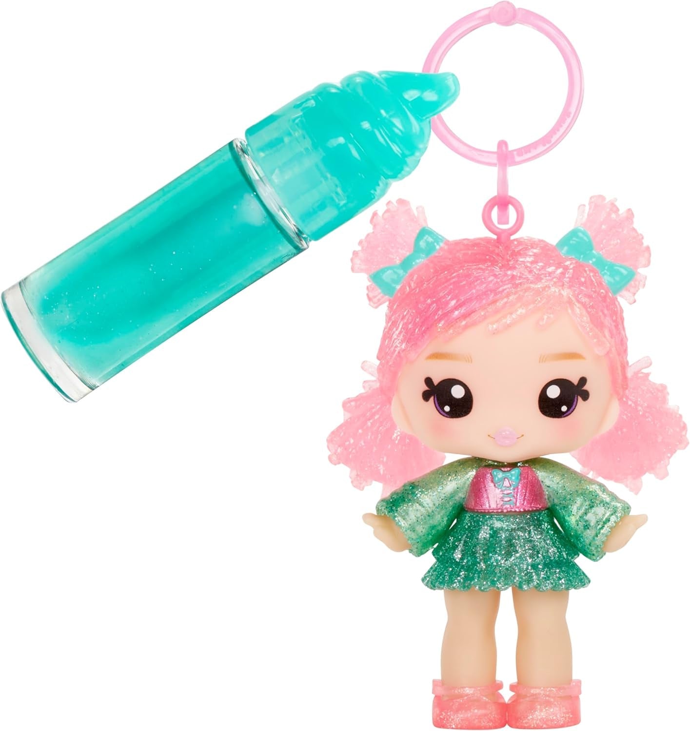 Yummiland Lip Gloss Doll - Susie Sour Straw - Inkluderar DIY Lip Gloss Kit, lämplig för åldrar 4+, Serie 2
