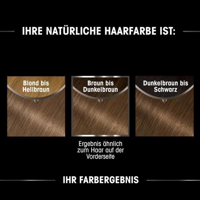 Garnier Olia Hair Color 6.0 Light Brown + True Treasures Repair Treatment (340ml) för skadat hår - färgning utan ammoniak, naturliga oljor, täcker grått hår, honung och bivax, mindre brott Hårfärgning Naty Shop
