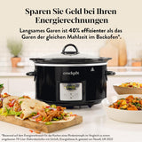 Crockpot digital slow cooker, 3,5 L (3 till 4 personer), CSC113X Slow Cooker Naty Shop