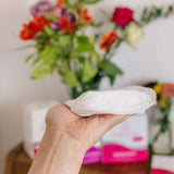 ELANEE 219-V1 Ultratunna amningsskydd, vit Tillbehör Mat och amning Bebe Naty Shop