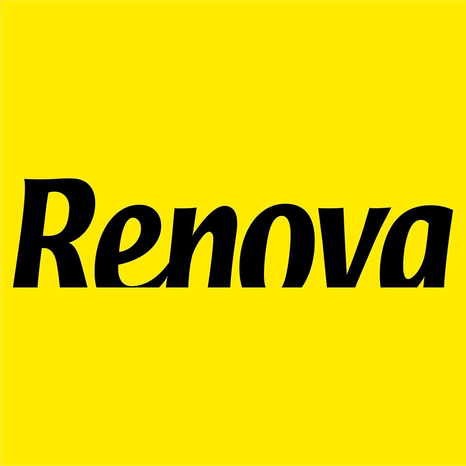 Renova stora vita pappersservetter, 75 servetter