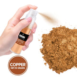 DecoRom, ätbart glitter, puder, 10 gram Glitter Naty Shop