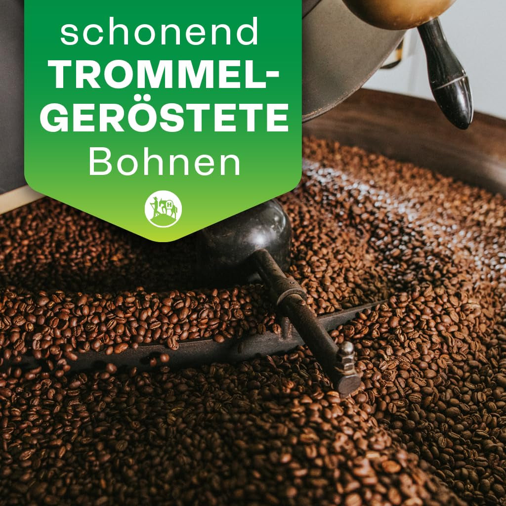 Hochland Kaffee - Holanka Crema - 250g Kaffeebohnen - Hållbar direktförsäljning - Perfekt för helautomatiska maskiner och Siebträger - Mildare aromatisk smak - Bästa kvalitet från Peru