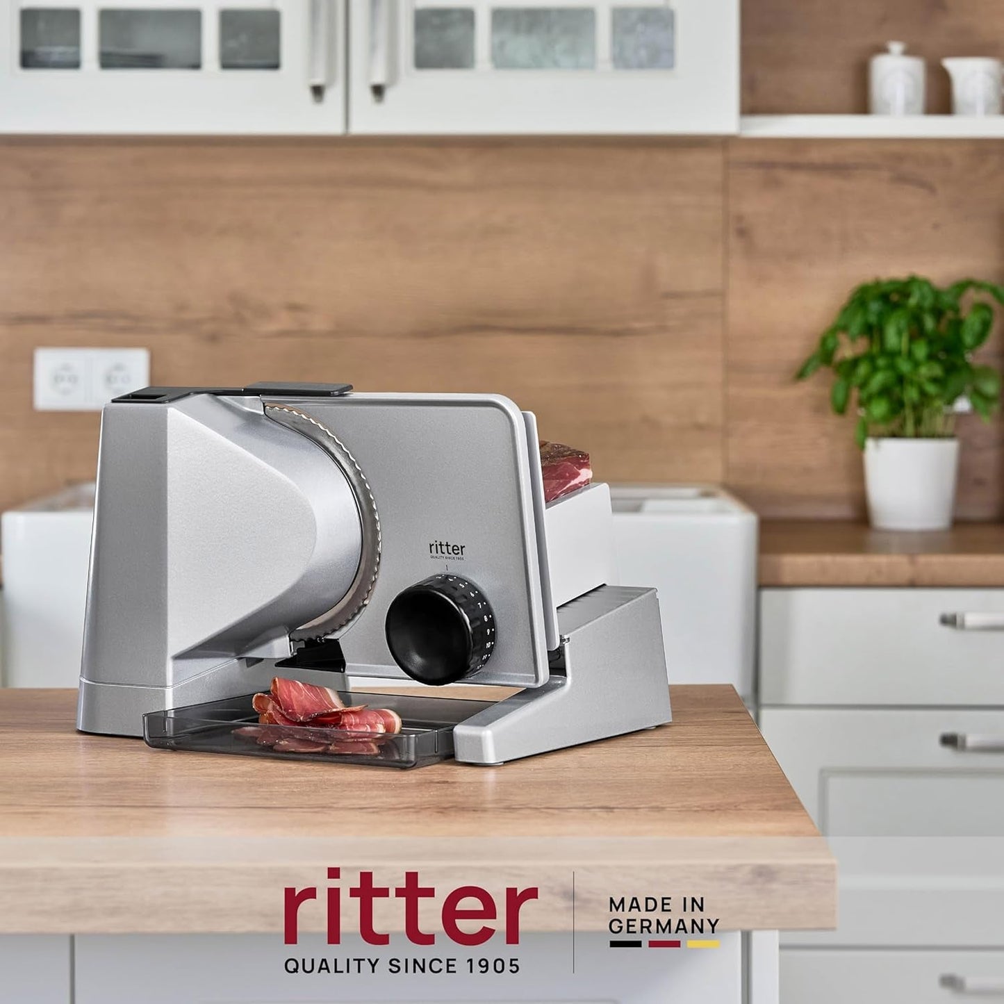 Ritter Solida 4, elektrisk skärmaskin med flera funktioner Rasnite och Slicers Naty Shop
