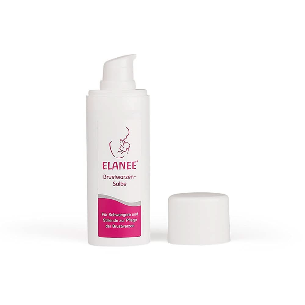 ELANEE Brustwarzensalbe Im Spender (30 Ml) - Pflegt Rissige Und Wunde Brustwarzen Vor Allam Under Der Stillzeit (402-00) Tillbehör Mat och Amning Bebe Naty Shop