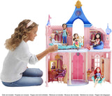 Disney Princess Castle Comfy Squad Dockhus med 6 möbler och 16 tillbehör Leksak för 5 år gamla flickor dockskåp Naty Shop