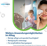 WaterWipes Sensitive+ Hydrating Boost Våtservetter, Hydrating Wipes, 720 Count (12 Pack), 3 in 1 Clean, Care, Hydrate, 99% Aloe Vera Water, Oparfymerade babyservetter
