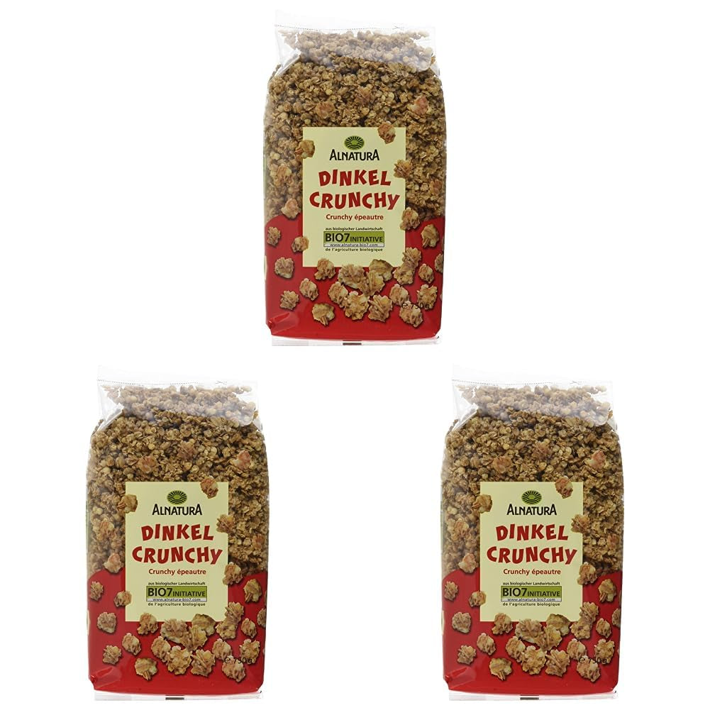 Ekologiskt krispigt korn 3-pack (3 x 750 g)