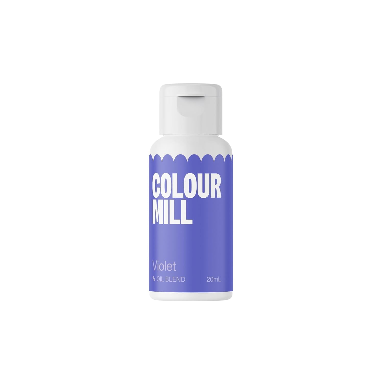 Oljebaserad matfärg Color Mill Blend Violet - Livsmedelsfärg för choklad, fondant, muffins, kakor, bakning, macaroons - Matfärg för dekoration av tårtor - 20 ml