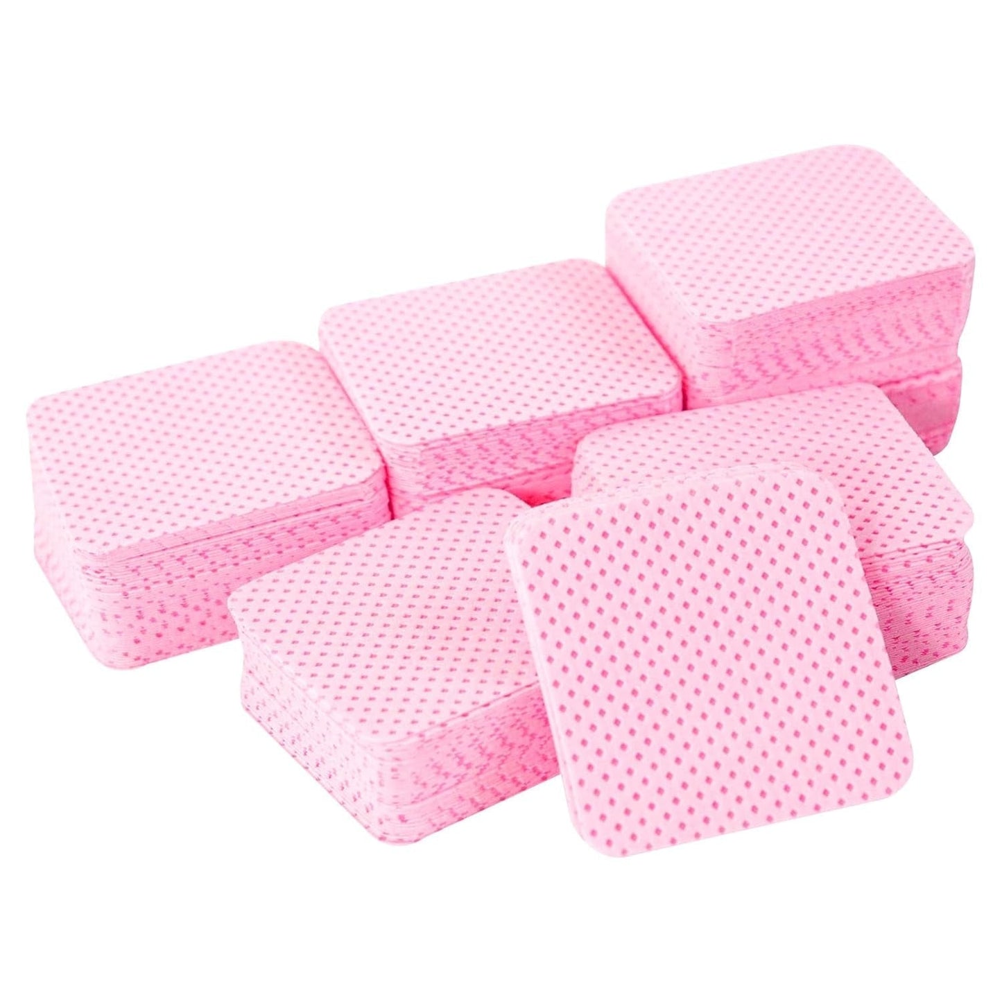 Qufiiry 300 Stück Fusselfreie Nageltücher, Luddfria Nagelservetter, Fusselfrei Nagel Wattepads, Nagel Wischtücher Für Cleaner Gelnägel Nagellackentferner Wattepads Nagelservetter Pads