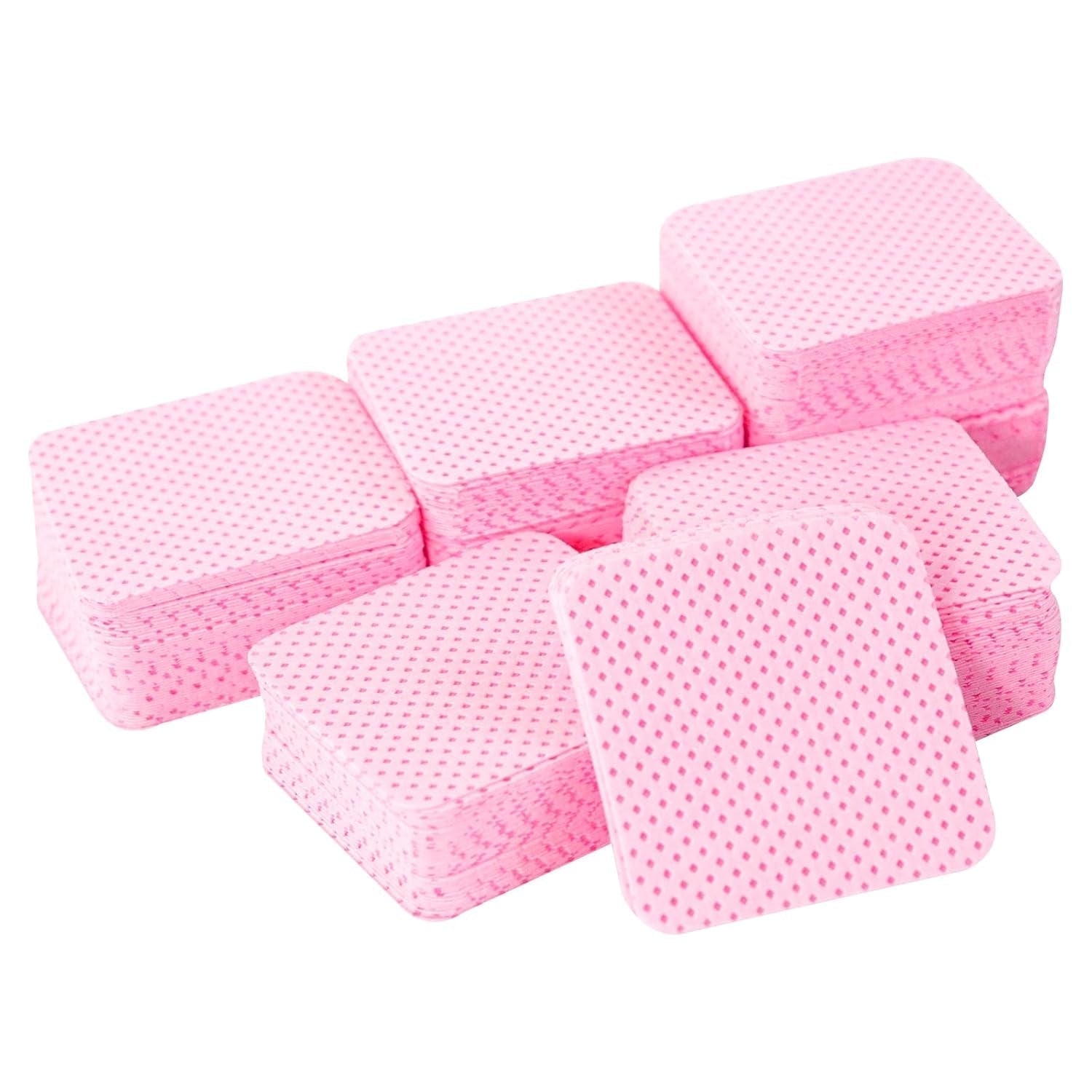 Qufiiry 300 Stück Fusselfreie Nageltücher, Luddfria Nagelservetter, Fusselfrei Nagel Wattepads, Nagel Wischtücher Für Cleaner Gelnägel Nagellackentferner Wattepads Nagelservetter Pads