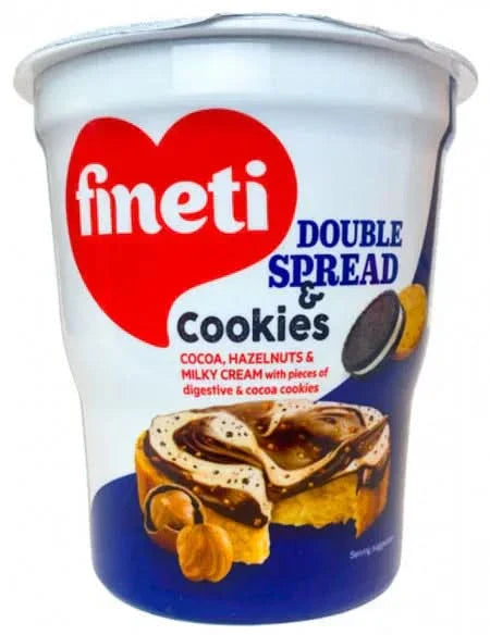 Fineti Double Spread & Cookies, 370g glasyr och Decor Naty Shop