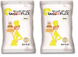 Fondant Yellow Velvet, 250 g Naty Shop sockerpasta 250 G (förpackning om 2)