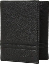 Fossil Herr Wilder Trifold Resetillbehör Trefaldig plånbok Plånbok Herr Naty Shop Svart Wild One Size Passar alla