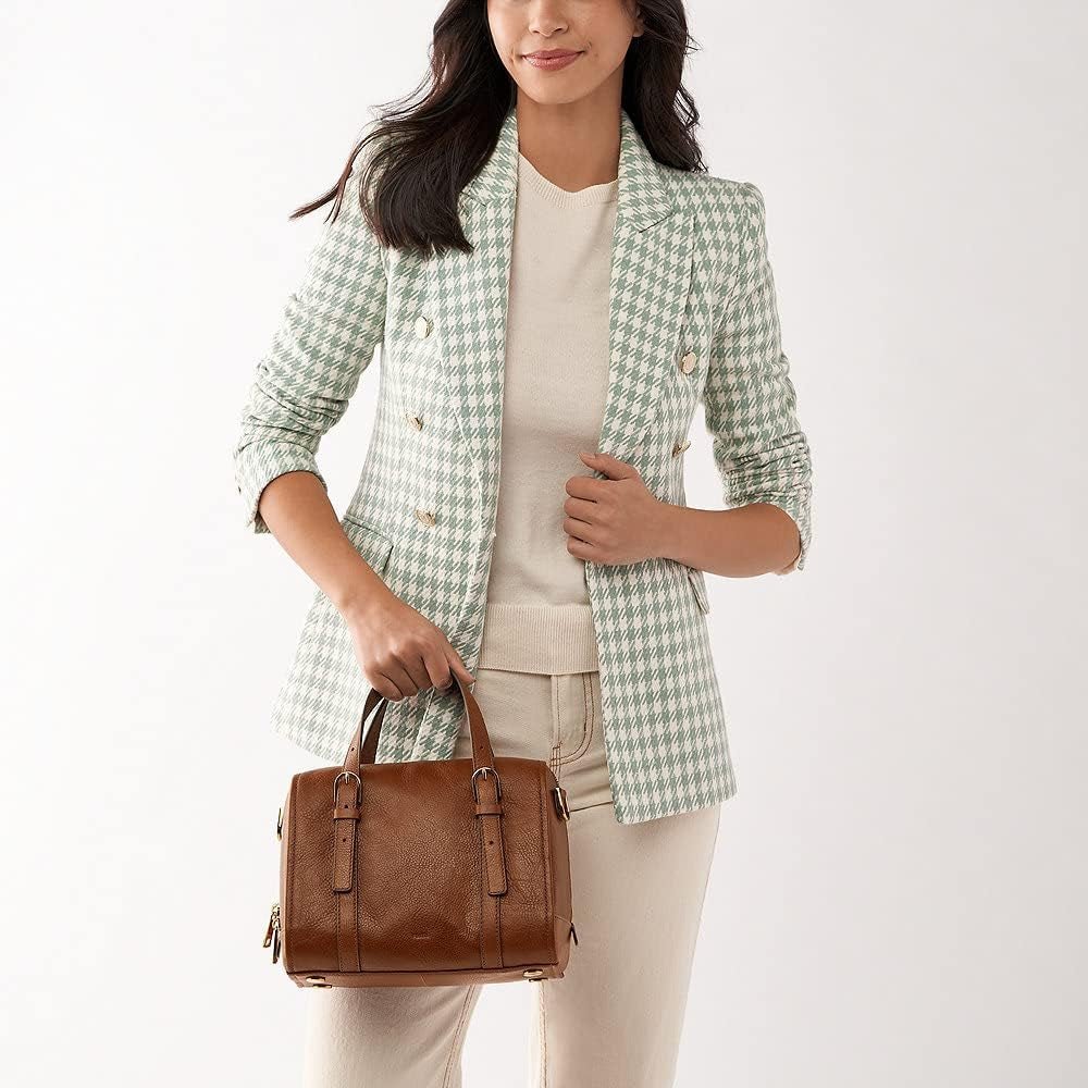 Fossil Carlie Satchel Damväskor Naty Shop
