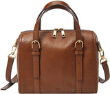 Fossil Carlie Satchel Damväskor Naty Shop Brun
