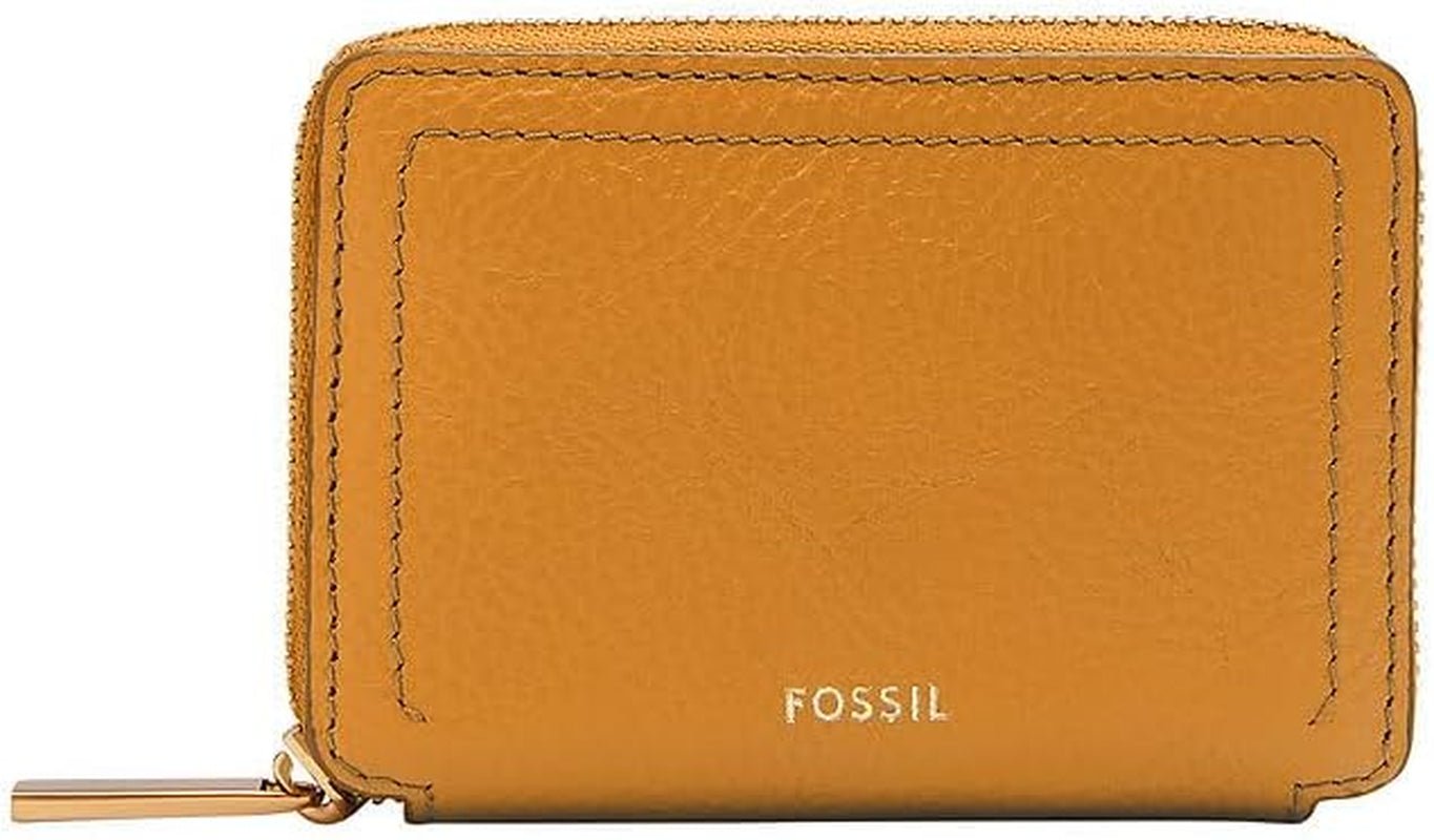Fossil Dam Logan LiteHide™ läderdragkedja runt korthållare, SL10045763 Plånbok Dam Naty Shop Standardtitel