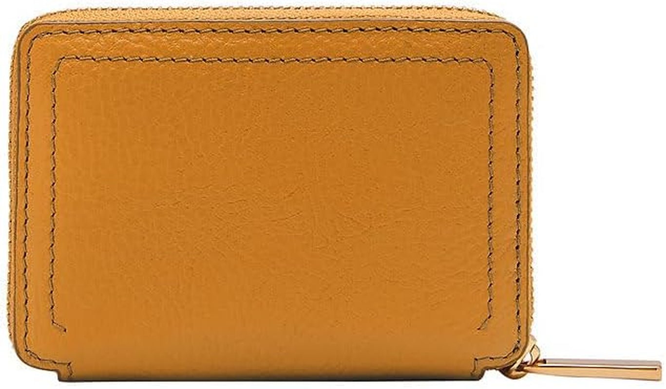 Fossil Ladies Logan LiteHide ™ läder dragkedja runt korthållare, SL10045763 Plånbok Dam Naty Shop