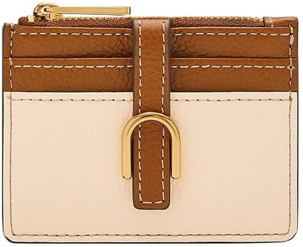 Fossil Damkorthållare Vada Zipper LiteHide Läder, SL10055103 Plånbok Dam Naty Shop Standardtitel