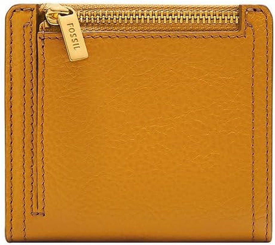 Fossil Dam Logan Gul Bifold-plånbok i läder, SL7829763 Damplånbok Naty Shop