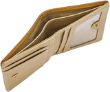 Fossil Dam Logan Gul Bifold-plånbok i läder, SL7829763 Damplånbok Naty Shop