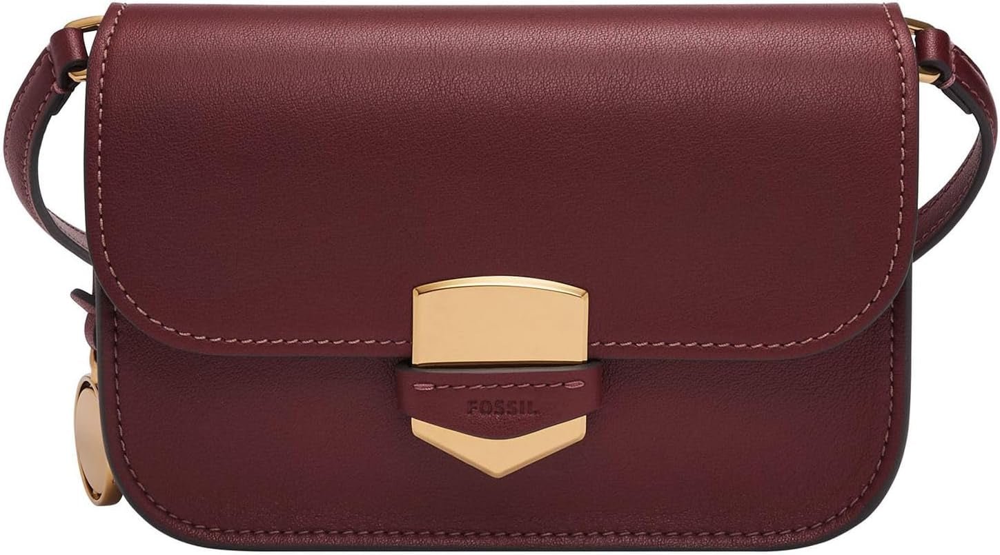 Fossil Lennox Crossbody Väskor Dam Naty Shop Röd