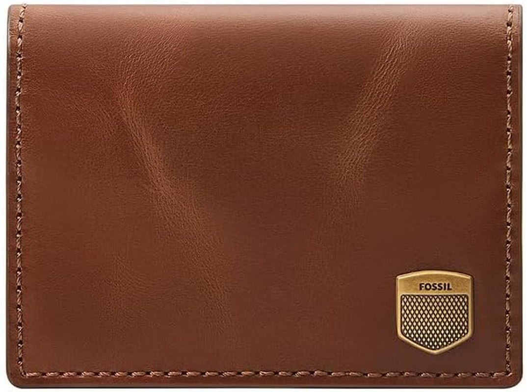 Fossil Herr Hayes Kortfodral Bifold Plånbok Herr Naty Shop Ljusbrun