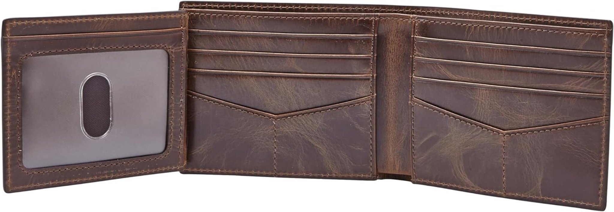 Fossil Herr RFID Flip Top Plånbok Resetillbehör Vikbar plånbok Herrplånbok Naty Shop