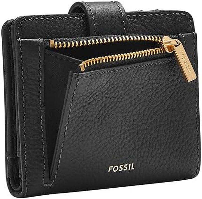 Fossil liten flik Bifold Harwell för kvinnor Läder LiteHide, SL10029001 Damplånbok Naty Shop