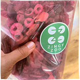 Frystorkad frukt Röd fruktblandning | XL 300g Frystorkade Jordgubbar Hallon Sura Körsbär Torkad Frukt Mix | Frystorkad frukt Jordgubb Hallon surkörsbär | ZingyZoo Dehydrerade produkter Naty Shop