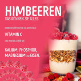 Frystorkade frukter: 100g frystorkade hallon till smoothie bowls, müsli, grötpålägg - frystorkade bär utan tillsatt socker - frystorkade bär - frukter från NutriPur Dehydrerade produkter Naty Shop