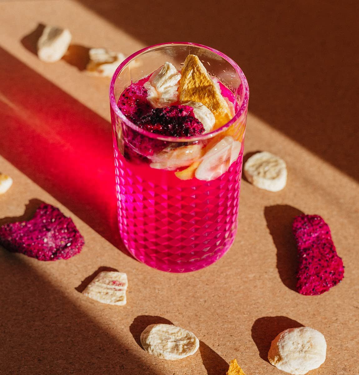 Frystorkade frukter BRIX | Naturlig, torr blandning av tropiska frukter 80 g | Great Taste Award för torkad frukt | Icke-GMO, glutenfri, vegan, vitaminer är bevarade Naty Shop Dehydrated Products