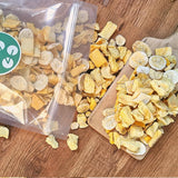 Frystorkade frukter Blandning av tropiska frukter | XL 350g Frystorkad Ananas Mango Banan Mix av frystorkad frukt | Frystorkade frukter Ananas Banan Mango Torkad fruktmix | ZingyZoo Dehydrerade produkter Naty Shop