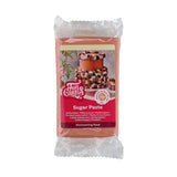 FunCakes Shimmering Rose Rolled Fondant: Lätt att använda, smidig, flexibel, mjuk och följsam, perfekt för att dekorera kakor, halal, kosher och glutenfri. 250 g Naty Shop Standardtitel sockerpasta