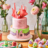 FunCakes limegrön rullad fondant: Lätt att använda, smidig, flexibel, mjuk och följsam, perfekt för att dekorera tårtor, halal, kosher och glutenfri, 250 g Naty Shop Sugar Paste