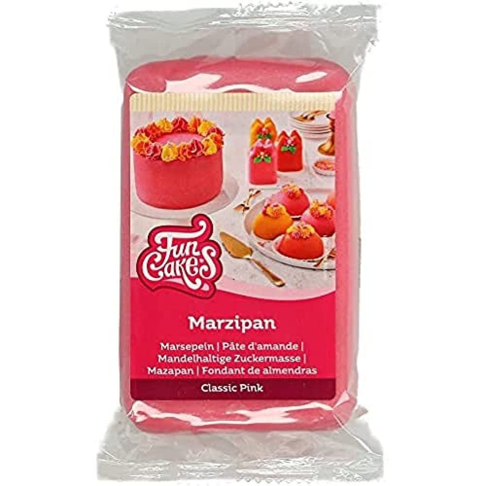 FunCakes Mandelsockerpasta (holländsk marsipan) Aquablå: Lätt att använda och smidig, perfekt för att dekorera tårtor, halal-, kosher- och glutenfri 250g (förpackning med 2) Naty Shop sockerpasta 20X20 Cm marsipan