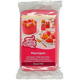FunCakes Mandelsockerpasta (holländsk marsipan) Aquablå: Lätt att använda och smidig, perfekt för att dekorera tårtor, halal-, kosher- och glutenfri 250g (förpackning med 2) Naty Shop sockerpasta 20X20 Cm marsipan
