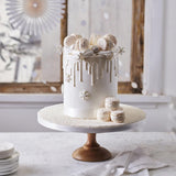 FunCakes Roll Fondant Bright White: Lätt att använda, smidig, flexibel, mjuk och följsam, perfekt för att dekorera kakor, halal, kosher och glutenfri. 5 kg (2 till 2,5 kg) Naty Shop sockerpasta