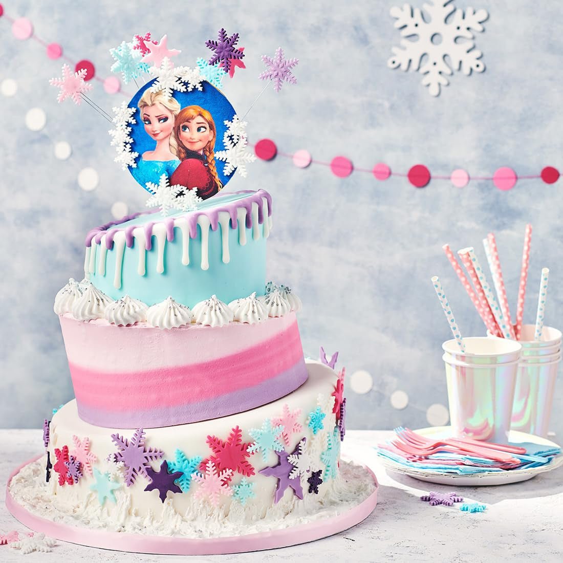 FunCakes Roll Fondant Bright White: Lätt att använda, smidig, flexibel, mjuk och följsam, perfekt för att dekorera kakor, halal, kosher och glutenfri. 5 kg (2 till 2,5 kg) Naty Shop sockerpasta