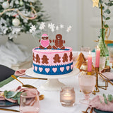 FunCakes fondantrulle Demin Blue: lätt att använda, smidig, flexibel, mjuk och smidig, perfekt för att dekorera tårtor, halal, kosher och glutenfri, 250 g Naty Shop Sugar Paste