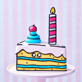 FunCakes Sea Blue Rolled Fondant: Lätt att använda, smidig, flexibel, mjuk och smidig, perfekt för att dekorera kakor, halal, kosher och glutenfri. 1 kg Naty Shop sockerpasta