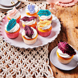 FunCakes Tropical Orange Laminerad Fondant: Lätt att använda, smidig, flexibel, mjuk och böjbar, perfekt för att dekorera kakor, Halal, Kosher och Glutenfri, 250 g Naty Shop Sugar Paste