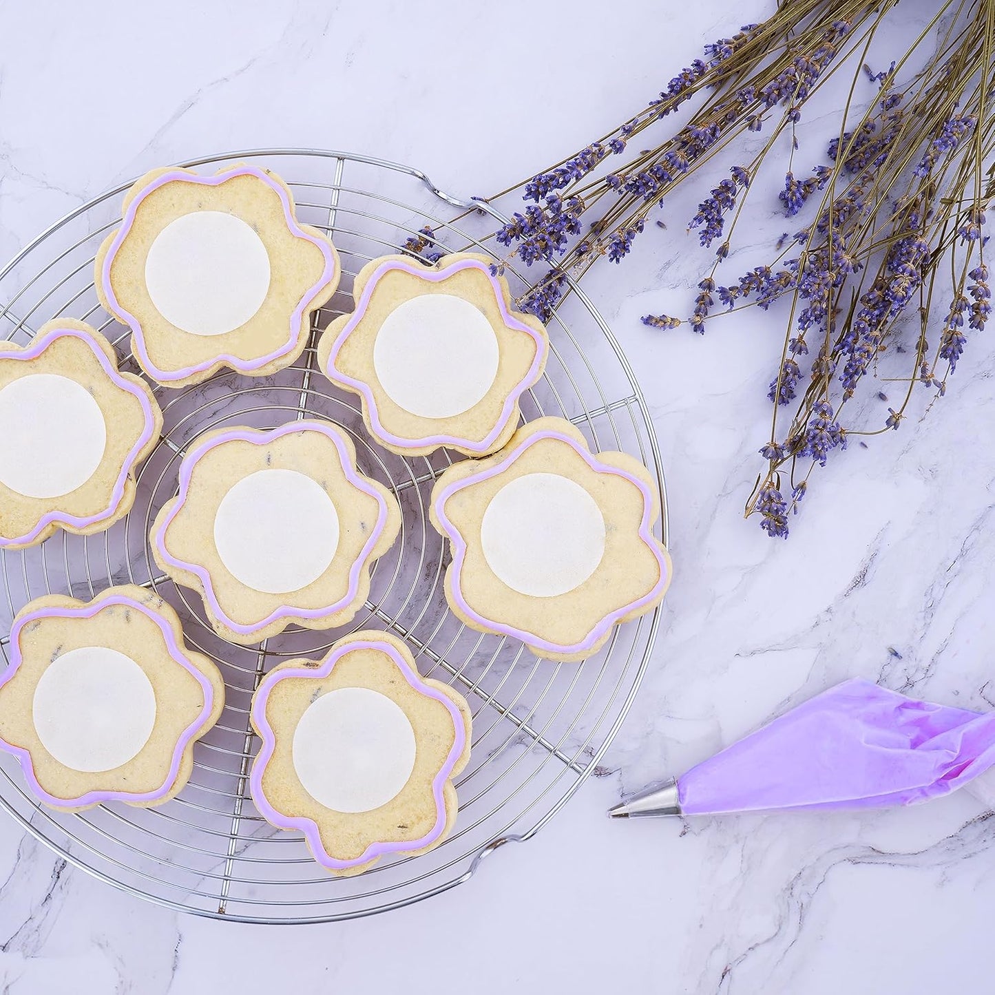 Günthart BackDecor Royal glasyrhink med 300g pulver för att dekorera bakverk eller som överdrag, 1 förpackning (300g) Sugar Paste Naty Shop