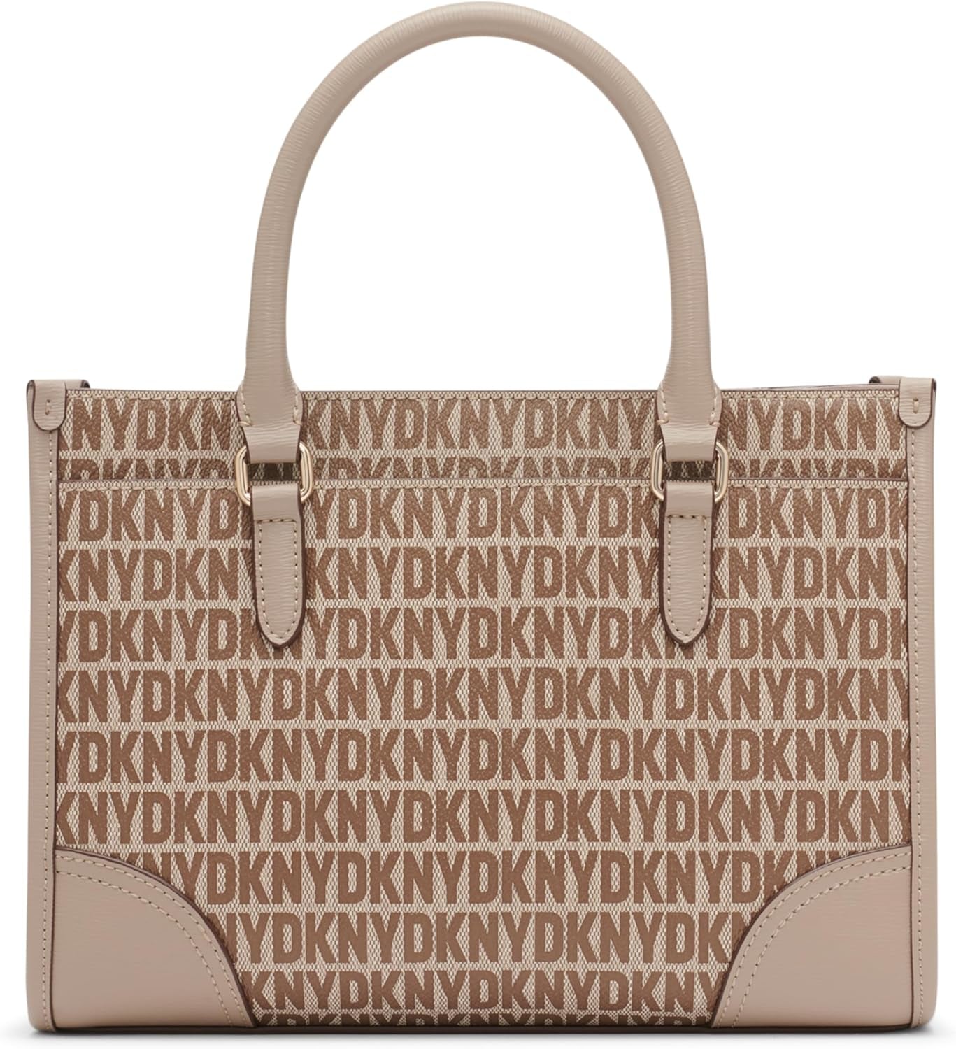 DKNY Casual Tote för kvinnor Satchell, Chino/Toffee Damväskor Naty Shop