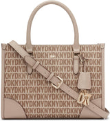 DKNY Casual Tote för kvinnor Satchell, Chino/Toffee Damväskor Naty Shop Standardtitel