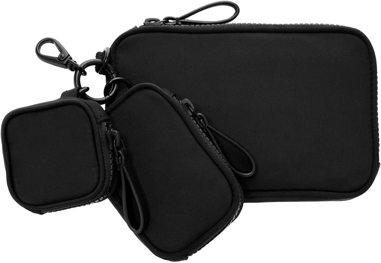 Fossil Tech Trio resväska för män 17,78 cm L x 3,175 cm B x 12,065 cm H Herrplånbok Naty Shop Svart