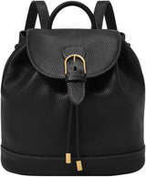 Fossil Everleigh handväska i läder eller bomull för kvinnor Väskor Dam Naty Shop Graphite Black